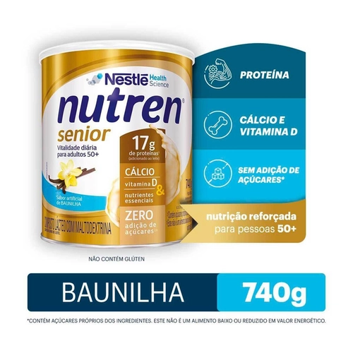 Nutren Senior Baunilha 740G