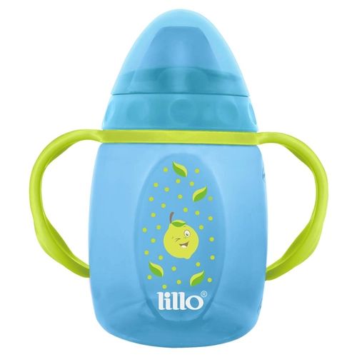 Caneca Antivazamento Lillo Design Azul 250ml