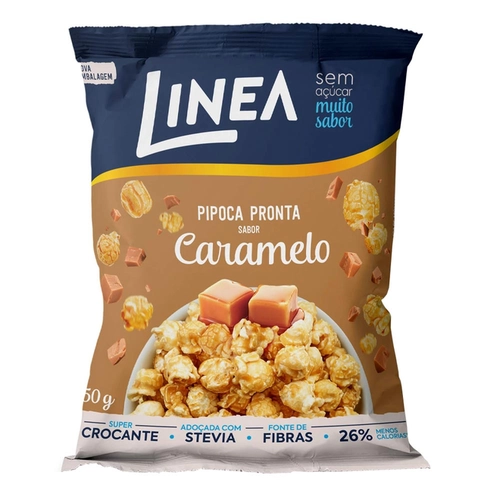 Linea Pipoca Pronta Caramelo 50G