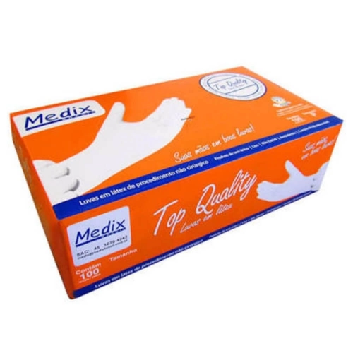 Luva Procedimento Pp Cx/100Un Medix