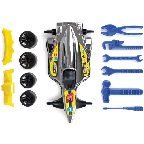Brinquedo Carrinho F1 Pit Stop C/Ferramentas