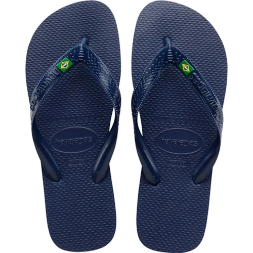 Chinelo Havaianas Slim Or Marinho Metal 33/34
