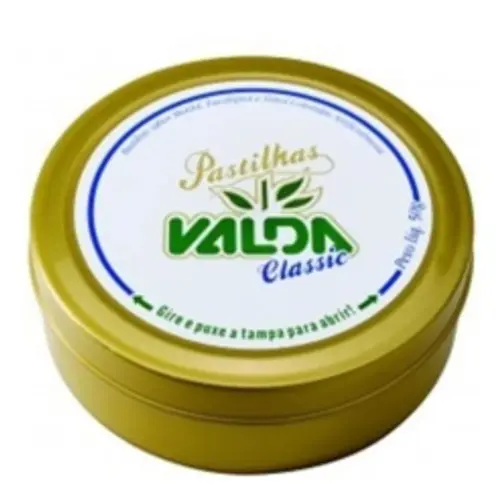 Pastilhas Valda Classic Lata 50G
