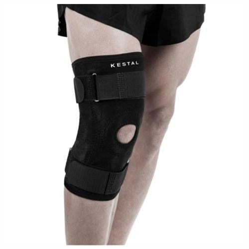 Joelheira Ajust Kestal Ksn004 Articulada Tam Un Preto
