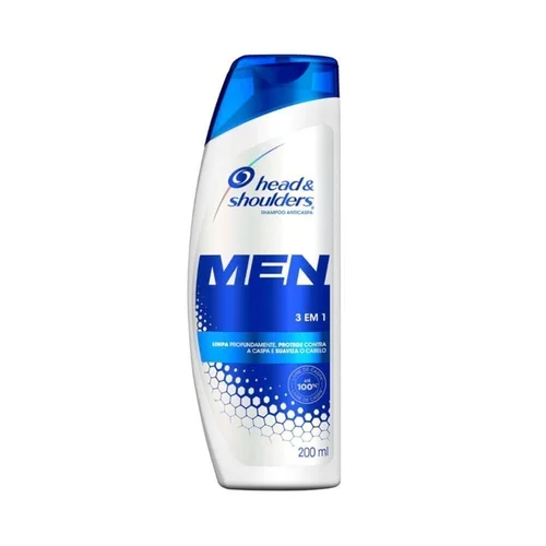 Shampoo Anticaspa Head & Shoulders Men 3 em 1 200ml