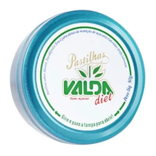 Pastilhas Valda Diet Lata 50G