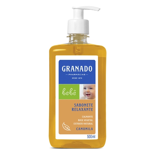 Sabonete Líquido Relaxante Granado Bebê Camomila 500ml