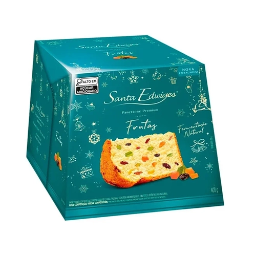 Panettone Santa Edwiges Premium Frutas 400G