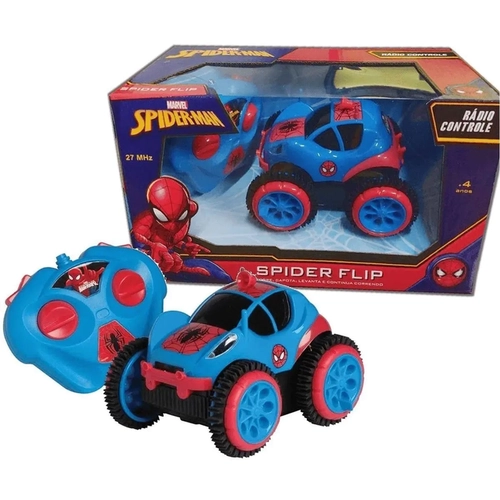 Brinquedo Carrinho Controle Remoto Spiderman