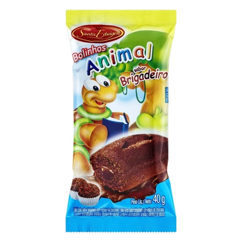 Bolo Santa Edwiges Brigadeiro/Chocolate 40G