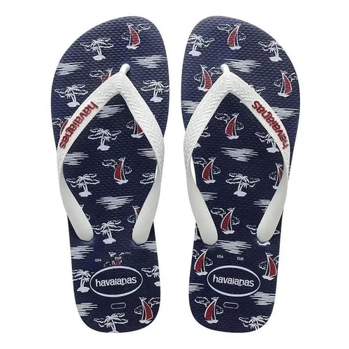 Chinelo Havaianas Top Nau Mar Branco 37/38