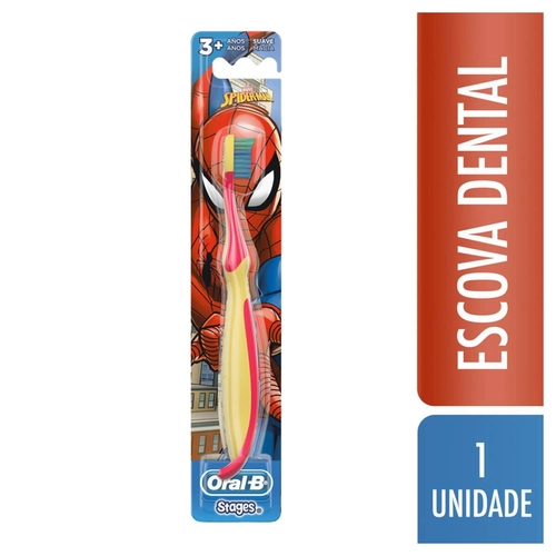 Escova Dental Oral-B Stages Spider Man
