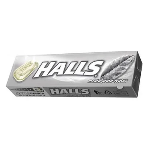 Drops Halls Menta Prata Lyptus