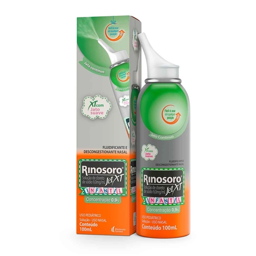 Rinosoro Jet Xt Infantil 100Ml