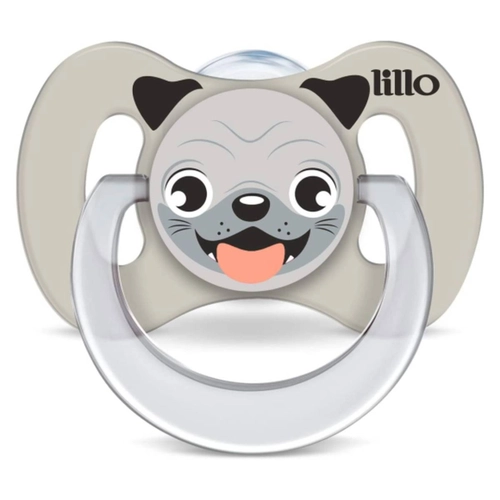 Chupeta Funny Lillo Cachorro Anatômica Silicone 0 a 6 meses
