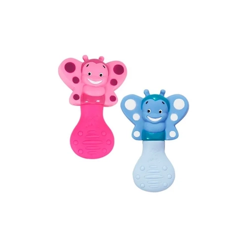 Chocalho Vila Toy Brinquedo 100912 Abelha Azul