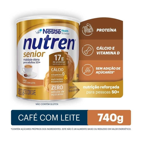 Nutren Senior Café Com Leite 740G