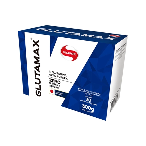 Glutamax Vitafor 300G 30 Sachês Com 10G