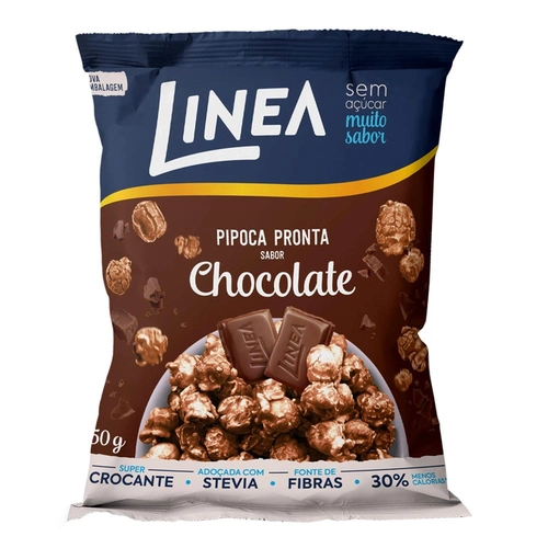 Linea Pipoca Pronta Chocolate 50G