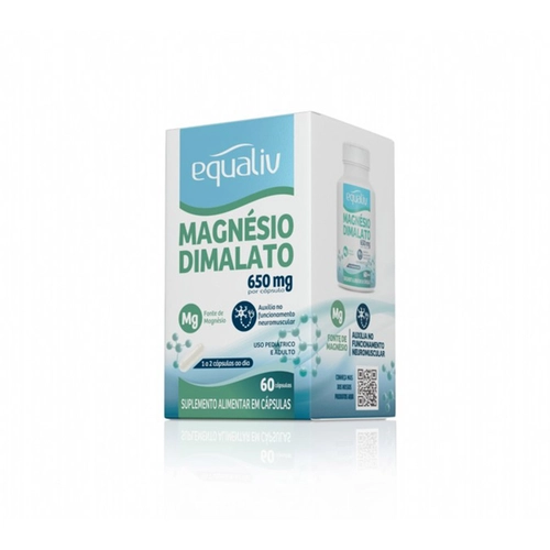 Equaliv Magnesio Dimalato 650Mg 60Cps