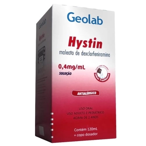 Hystin Sol 2Mg Xarope 120Ml