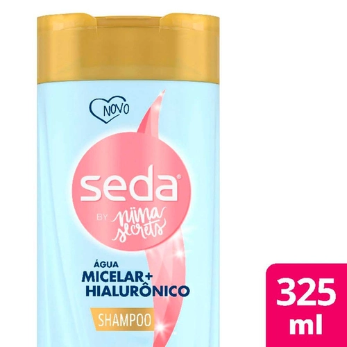 Shampoo Seda Niina Secrets Hidratação Micelar + Hialurônico 325ml