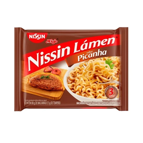 Macarrão Nissin Picanha 80G