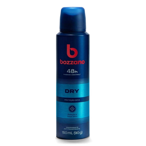 Desodorante Aerosol Bozzano Dry Masculino 72h 150ml