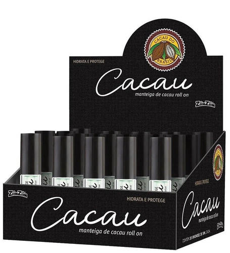 Manteiga de Cacau Labial Ziinziin Roll-On
