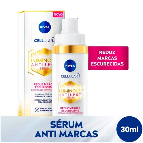 Sérum Facial Nivea Cellular Luminous 630° Antispot Reduz Marcas Escurecidas 30ml
