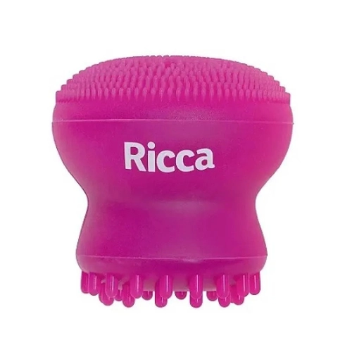 Esponja de Limpeza Facial Ricca Silicone Polvo Ref 3426