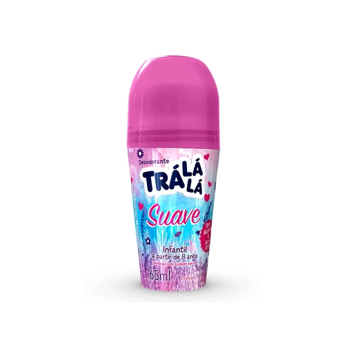 Desodorante Roll-On Infantil Tra La Lá Suave 65ml
