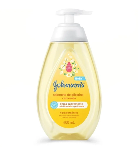 Sabonete Líquido Johnson's Baby Camomila 400ml