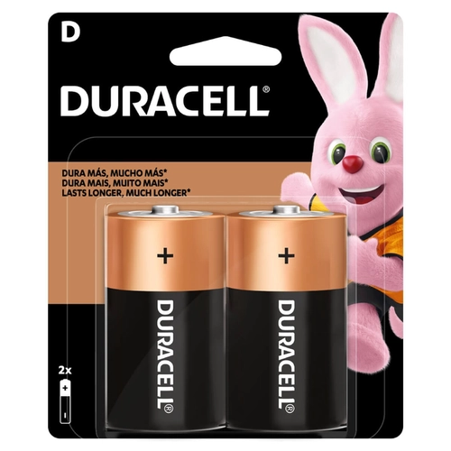 Pilha Alcalina Duracell D C/2Un