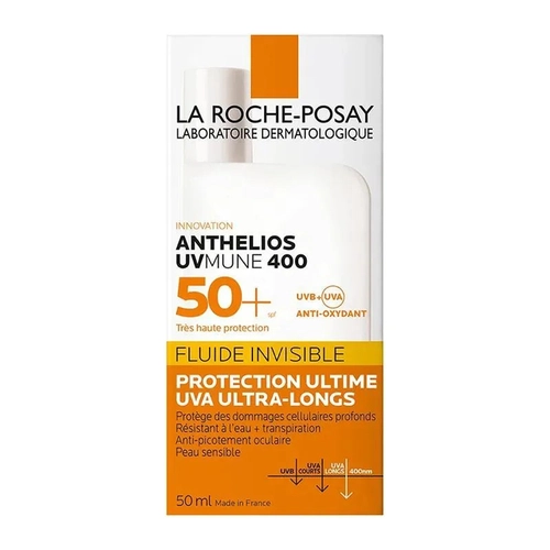 Protetor Solar Anthelios Uvmune 400 La Roche Posay Fps60 Sem Cor 50Ml