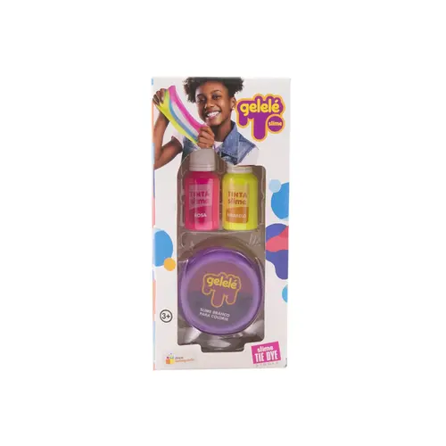 Brinquedo Kit Slime Gelele Tie Dye Single