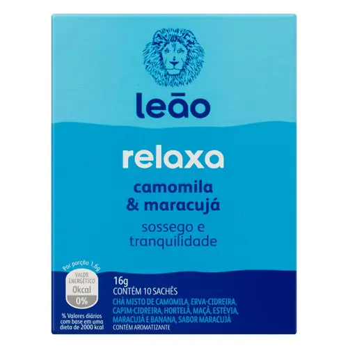 Cha Matte Leão Relaxa 10Schs
