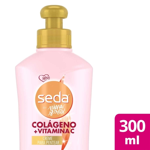 Creme Para Pentear Seda Colágeno + Vitamina C 300ml