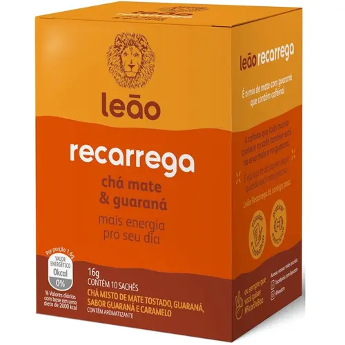 Cha Matte Leão Recarrega 10Sch