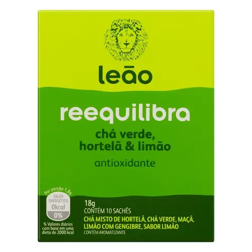 Cha Matte Leão Reequilibra 10Sch