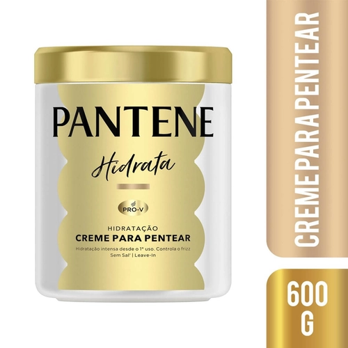 Creme Para Pentear Pantene Hidratação 600Ml