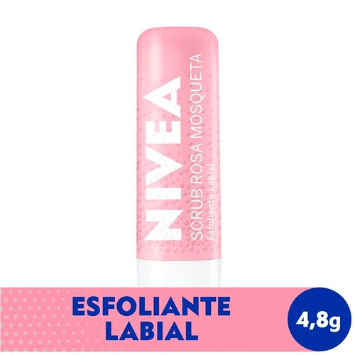 Esfoliante Labial Nivea Scrub Rosa Mosqueta