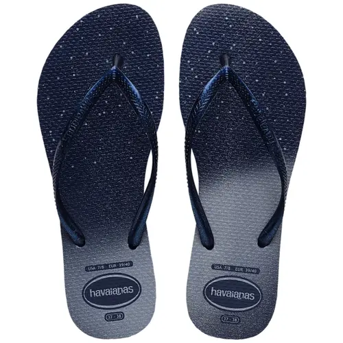 Chinelo Havaianas Slim Gloss Marinho/Mar 35/36