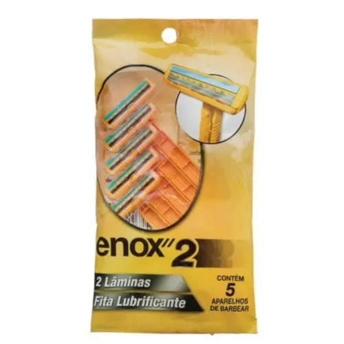 Aparelho de Barbear Enox Ref 1755 5 Unidades