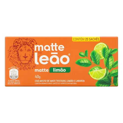 Cha Matte Leão Limao 25 Sache 1,6G