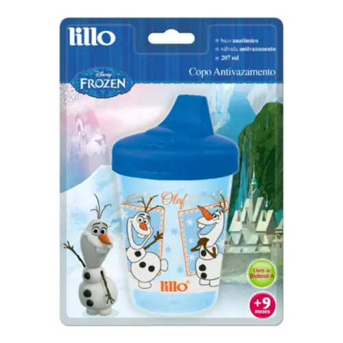 Copo Antivazamento Lillo Frozen Olaf 207ml