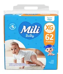 Fralda Mili Baby Giga Xg 68Un