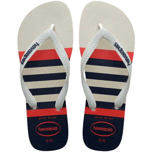 Chinelo Havaianas Top Nautical Branco/Mar 35/36