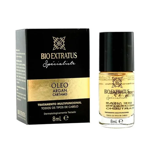 Óleo de Tratamento Argan e Cártamo Bio Extratus 8ml