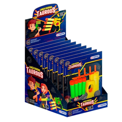 Brinquedo Lança Dardos Tauros